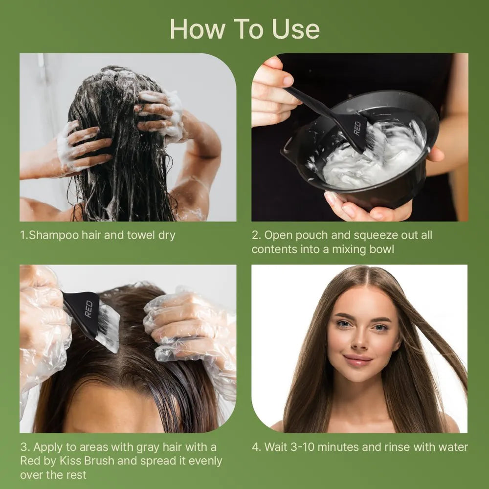 Red by Kiss Natural Herbal Color Change Shampoo - Beauty Exchange Beauty Supply