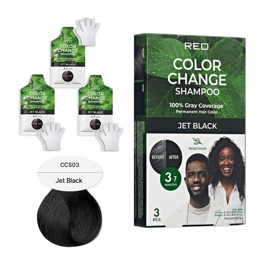 Red by Kiss Natural Herbal Color Change Shampoo - Beauty Exchange Beauty Supply