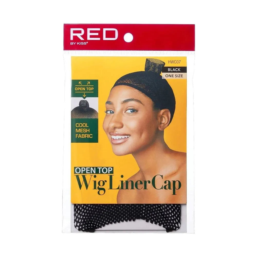 Red by Kiss Open Wig Liner Cap | Breathable & Comfortable | Secures Natural Hair for Wig Installation - Beauty Exchange Beauty Supply