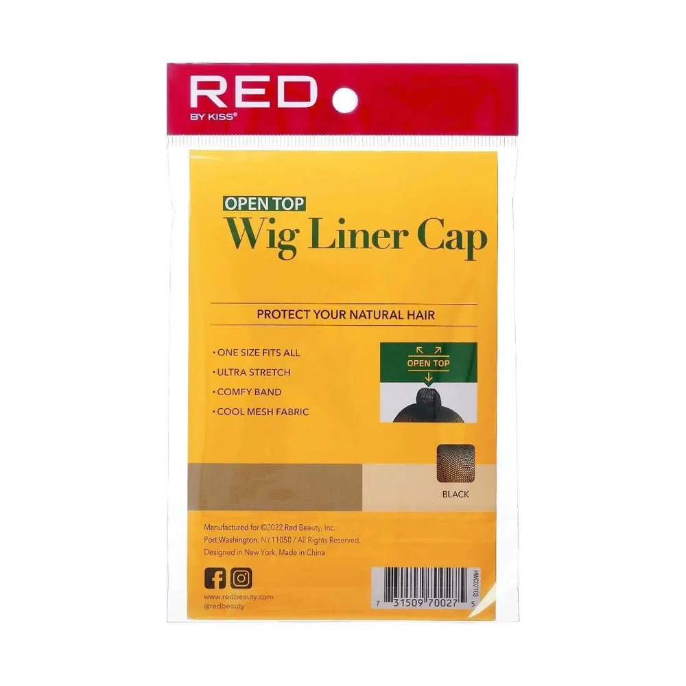 Red by Kiss Open Wig Liner Cap | Breathable & Comfortable | Secures Natural Hair for Wig Installation - Beauty Exchange Beauty Supply