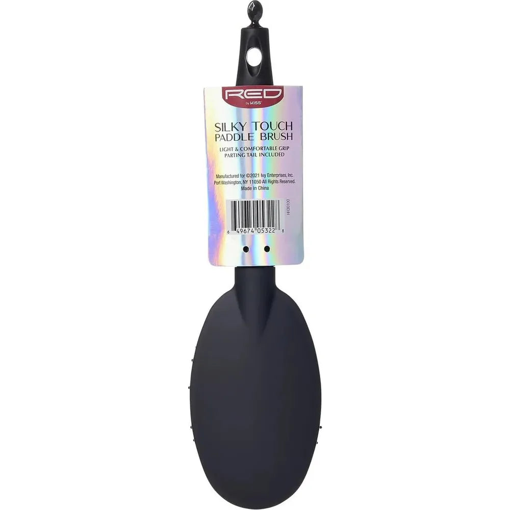 Red by Kiss Oval Sectioning Silky Paddle HH30 – Smooth, Section & Style with Ease | Size: Oval Silky Paddle - Beauty Exchange Beauty Supply