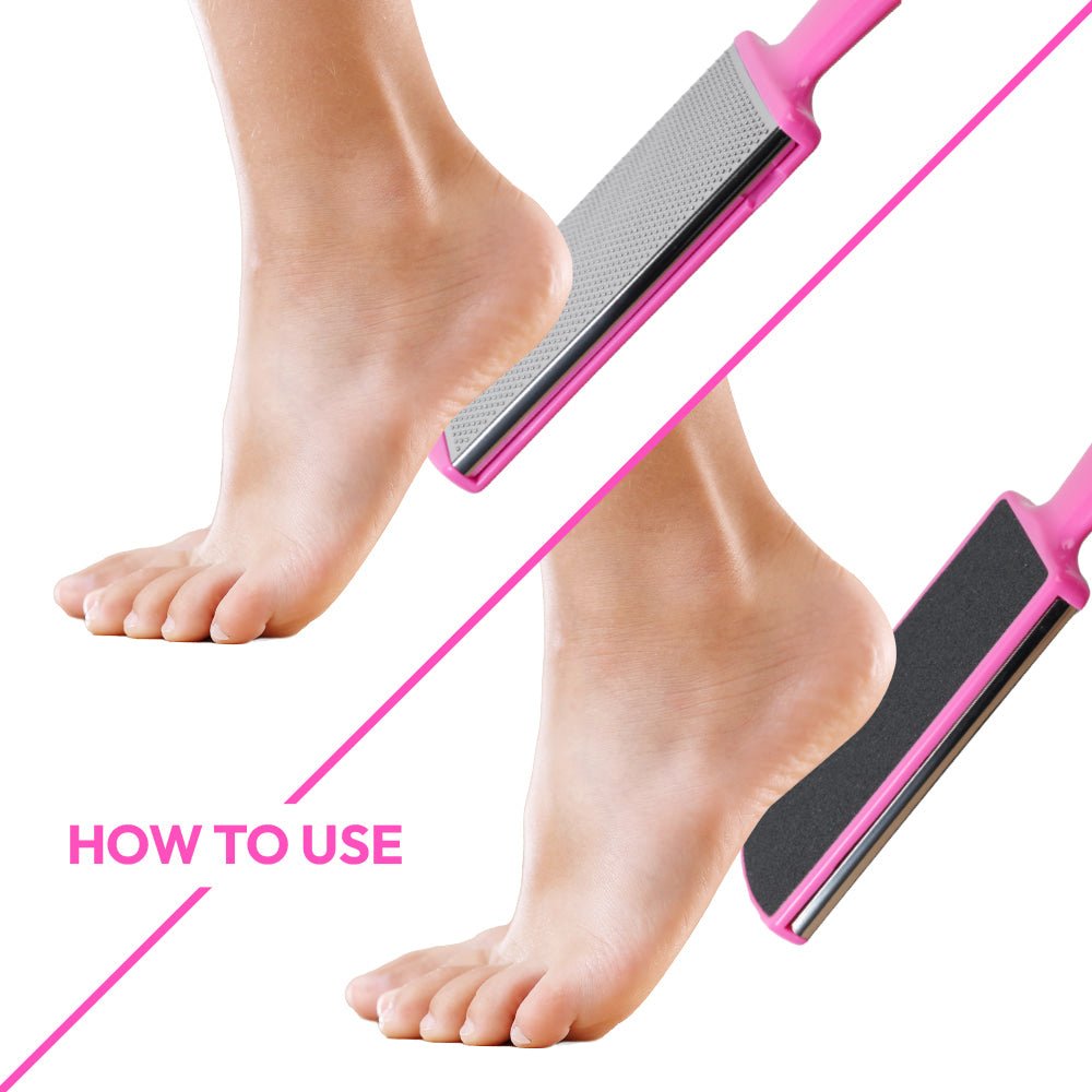 RED BY KISS Pedicure File - Jumbo Size - Ultimate Foot Care for Smooth, Soft Feet - Beauty Exchange Beauty Supply