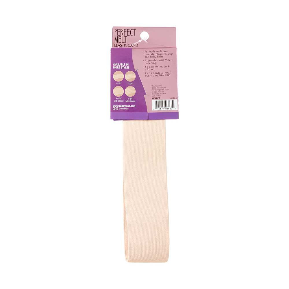 Red by Kiss Perfect Melt Elastic Band – Beige | Light Lace Match, Seamless Hold, One Size - Beauty Exchange Beauty Supply