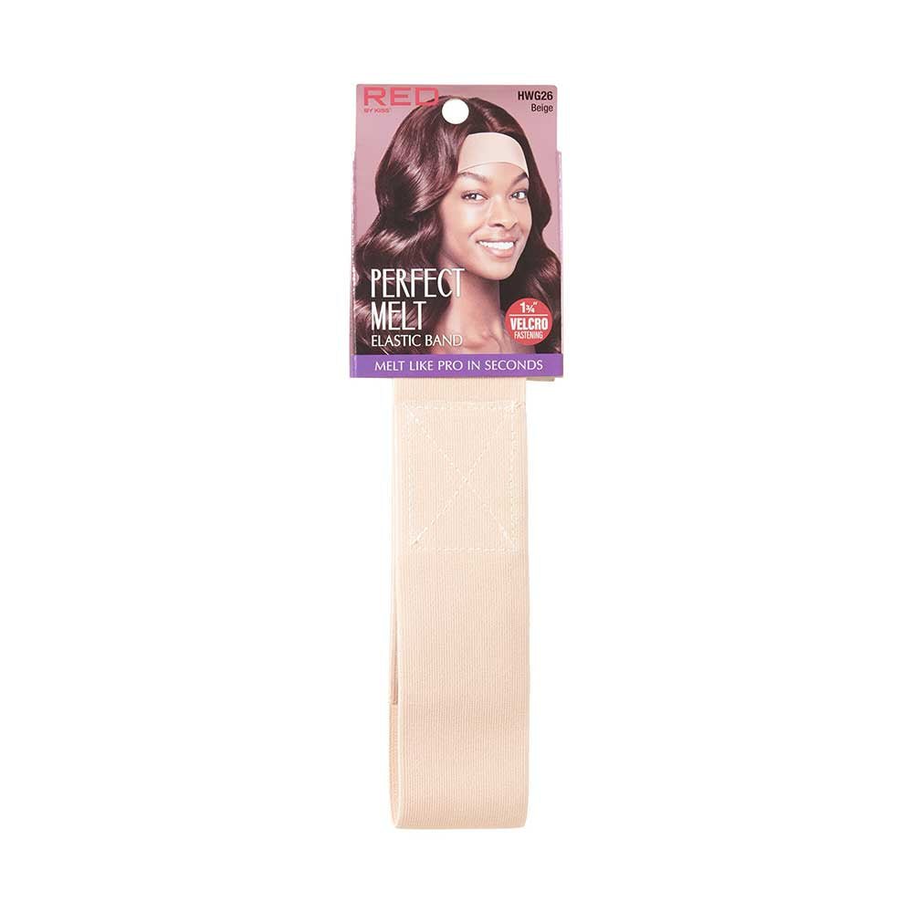 Red by Kiss Perfect Melt Elastic Band – Beige | Light Lace Match, Seamless Hold, One Size - Beauty Exchange Beauty Supply