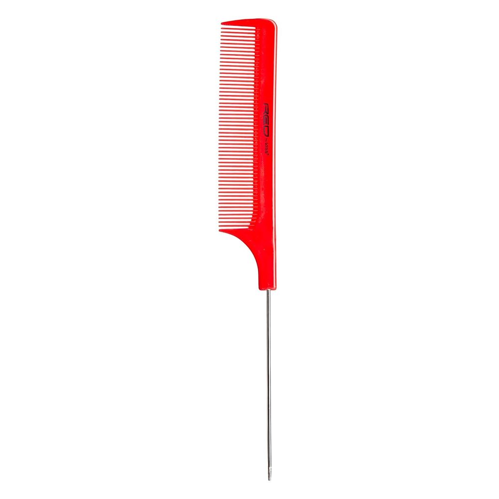 Red by Kiss Pin Tail Comb Set – Assorted Colors, Heat - Resistant & Anti - Static | 12 pcs | HM96J | For Styling, Parting & Color Work - Beauty Exchange Beauty Supply