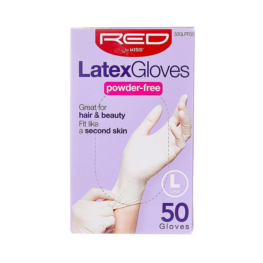 Red by Kiss Powder - Free Latex Gloves – 10pcs & 50pcs - Beauty Exchange Beauty Supply