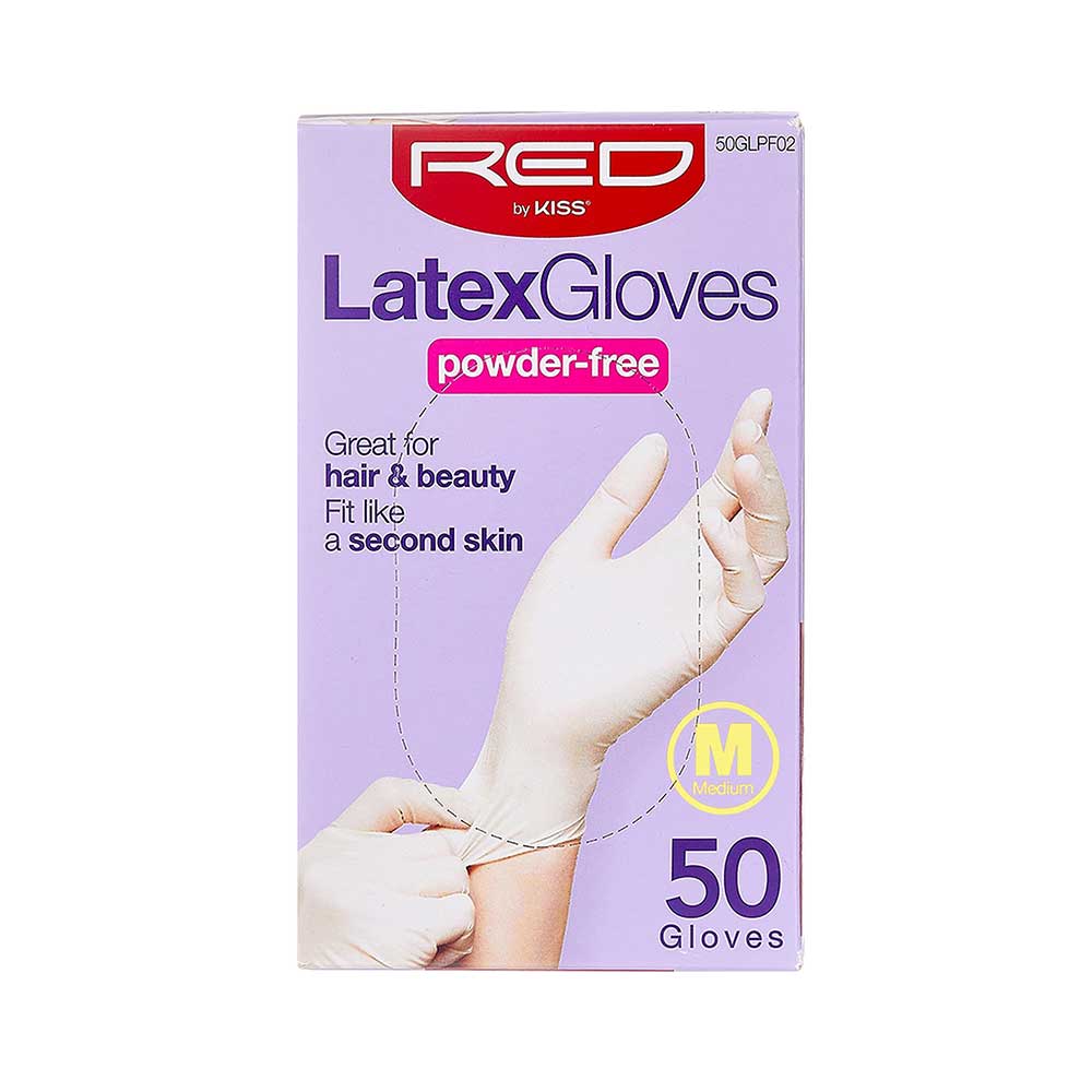 Red by Kiss Powder - Free Latex Gloves – 10pcs & 50pcs - Beauty Exchange Beauty Supply