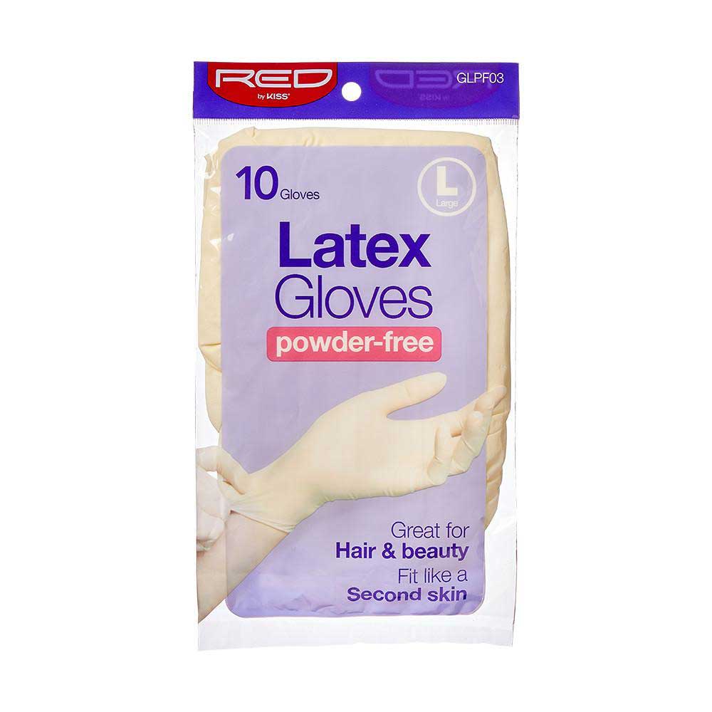 Red by Kiss Powder - Free Latex Gloves – 10pcs & 50pcs - Beauty Exchange Beauty Supply