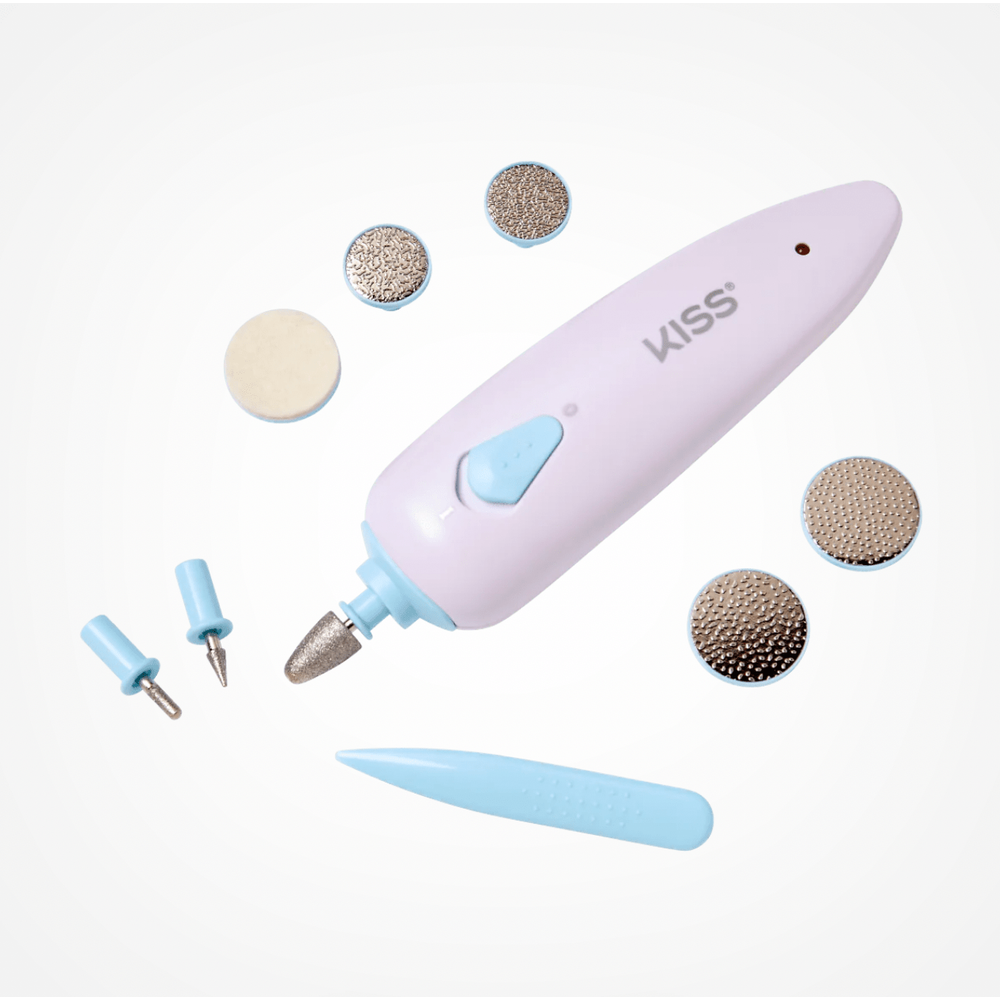 Red by Kiss Power File Nail Dryer – 12 - Piece Electric Nail File & Nail Dryer System - Beauty Exchange Beauty Supply