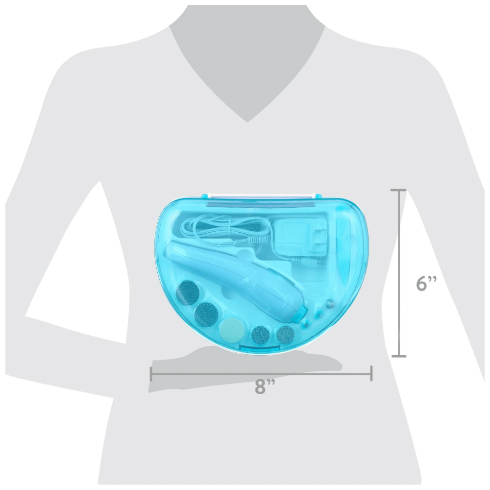 Red by Kiss Power File Nail Dryer – 12 - Piece Electric Nail File & Nail Dryer System - Beauty Exchange Beauty Supply