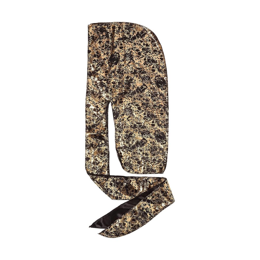 Red by Kiss Premium Bow Wow X Power Wave Lit Gold Silky Durag โ Luxe Shine, Gold - Infused Prints, and Elite Hold | HD111โHD116 - Beauty Exchange Beauty Supply