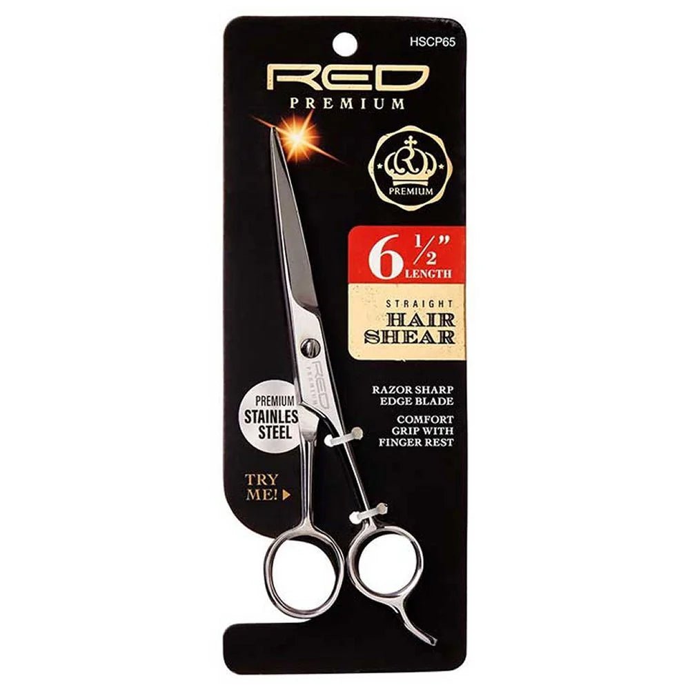 Red by Kiss Premium Hair Shears โ Precision, Comfort & Style (5.5" / 6.5" / 7.5") - Beauty Exchange Beauty Supply