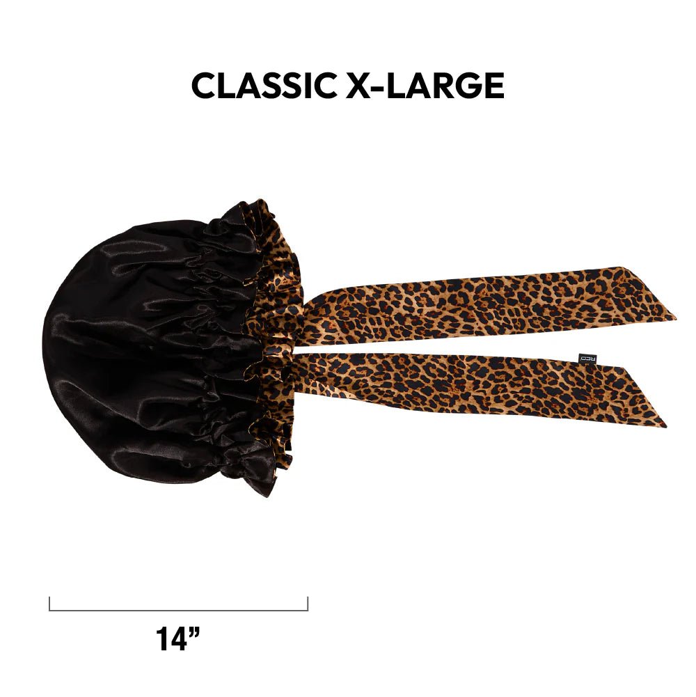 Red By Kiss Premium Satin Ruffle Tie Bonnet - Beauty Exchange Beauty Supply