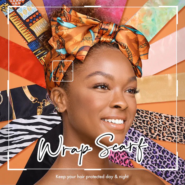 Red by Kiss Premium Satin Wrap Scarf โ Sleek, Stylish & Protective (One Size Fits All) - Beauty Exchange Beauty Supply