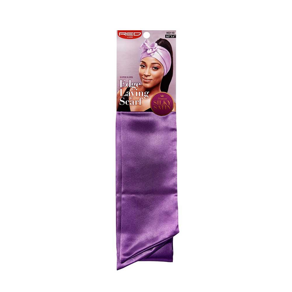 Red by Kiss Premium Silky Satin Scarf โ Soft, Stylish & Protective Wrap | 60"x4" | Aztec, Luxury, Red, Pink, Purple (HQ106โHQ110) - Beauty Exchange Beauty Supply