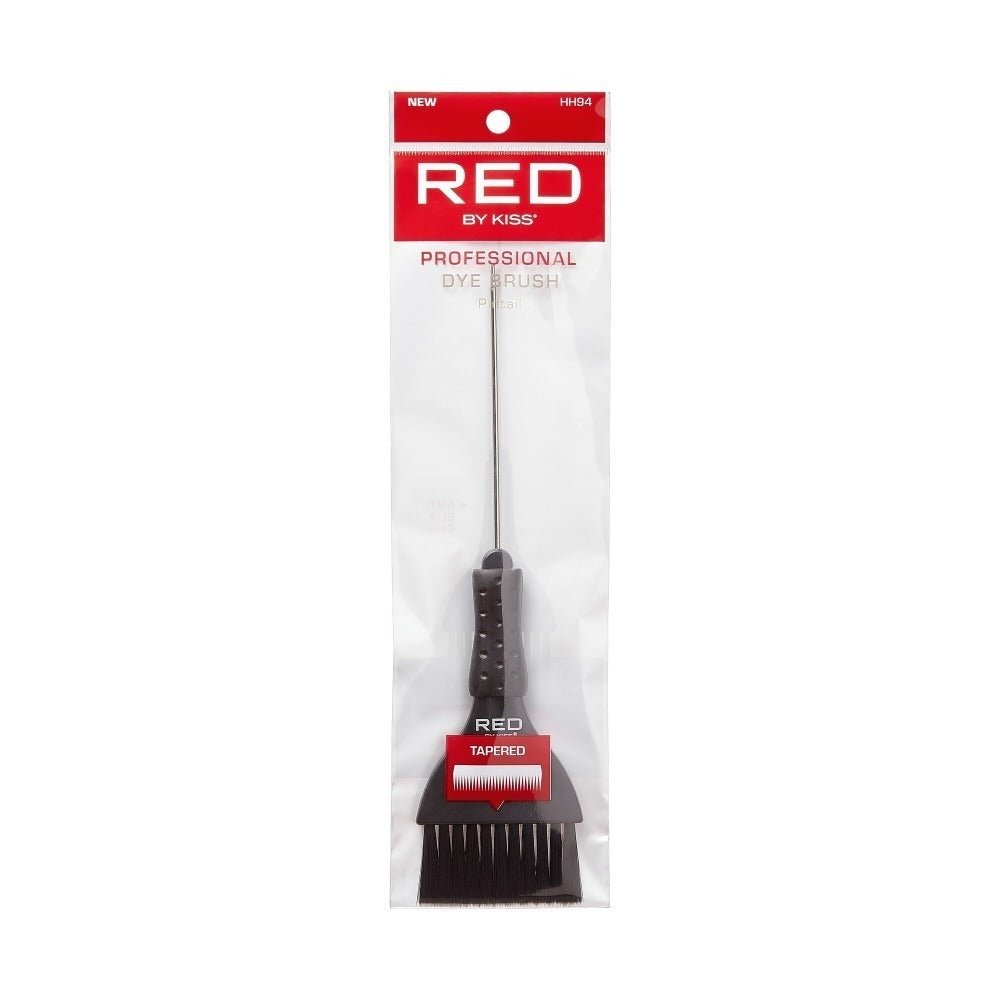 Red by Kiss Professional Dye Brush with Pintail – Sleek Application & Ultra - Fine Sectioning | HH94 | Pro - Level Color Control - Beauty Exchange Beauty Supply