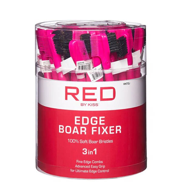 Red by Kiss Professional Edge 3 - in - 1 Brush – (48pcs) - Beauty Exchange Beauty Supply