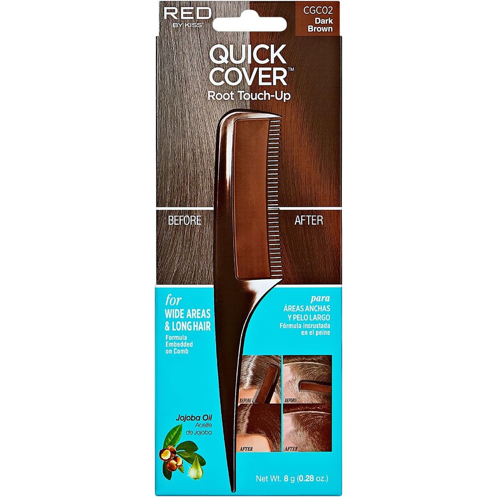 Red by Kiss Quick Cover Root Touch - Up Comb - Beauty Exchange Beauty Supply