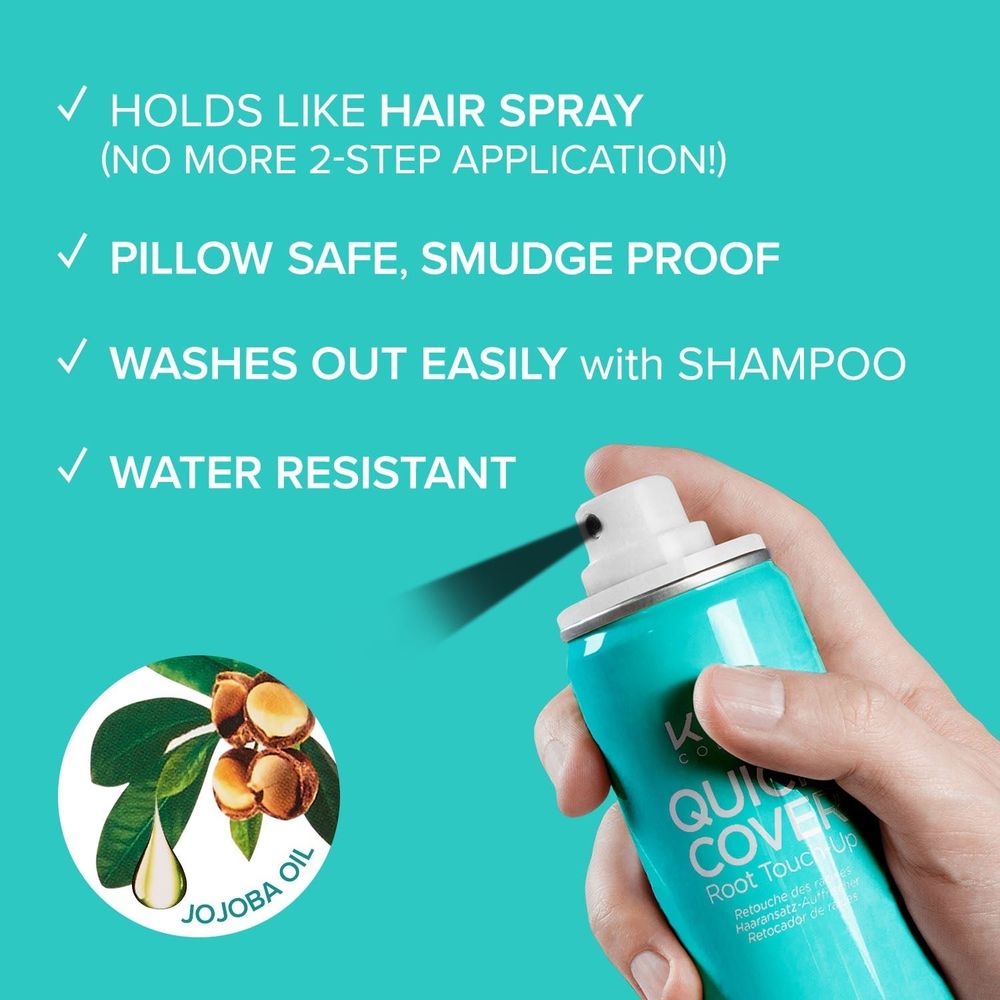 Red by Kiss Quick Cover Root Touch - Up Fiber Spray - Beauty Exchange Beauty Supply