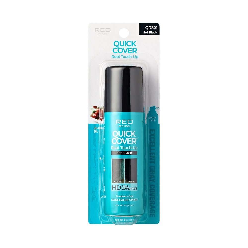 Red by Kiss Quick Cover Root Touch Up Spray - Beauty Exchange Beauty Supply