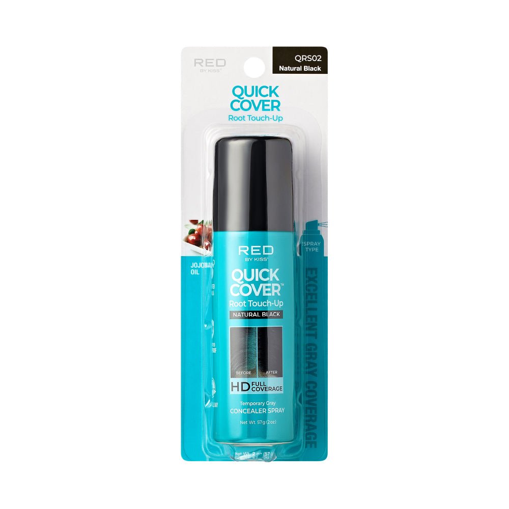 Red by Kiss Quick Cover Root Touch Up Spray - Beauty Exchange Beauty Supply