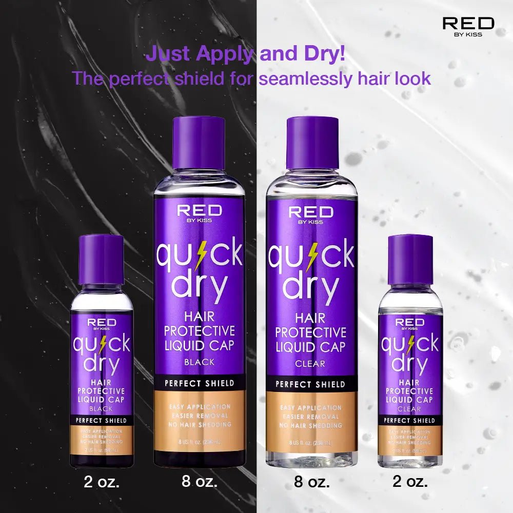 Red by Kiss Quick Dry Hair Protective Liquid Cap - Beauty Exchange Beauty Supply