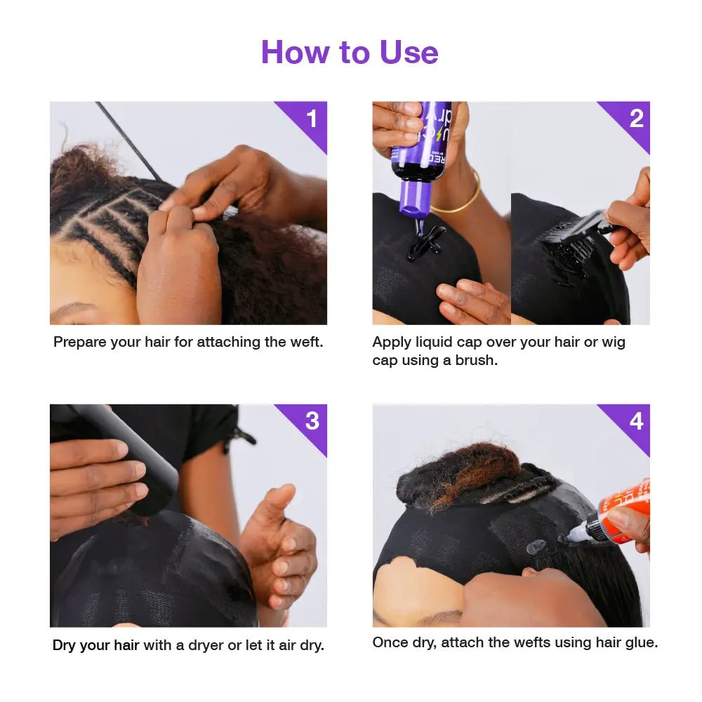 Red by Kiss Quick Dry Hair Protective Liquid Cap - Beauty Exchange Beauty Supply