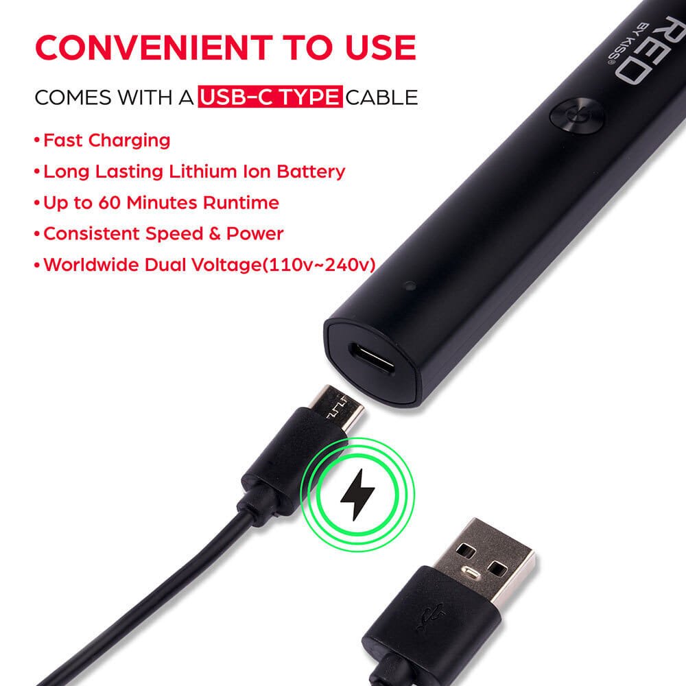 Red by Kiss Rechargeable Nose Hair Trimmer - Beauty Exchange Beauty Supply