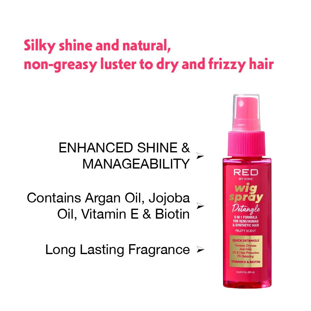 Red by Kiss Remy Human Hair & Synthetic Wig Spray - Beauty Exchange Beauty Supply