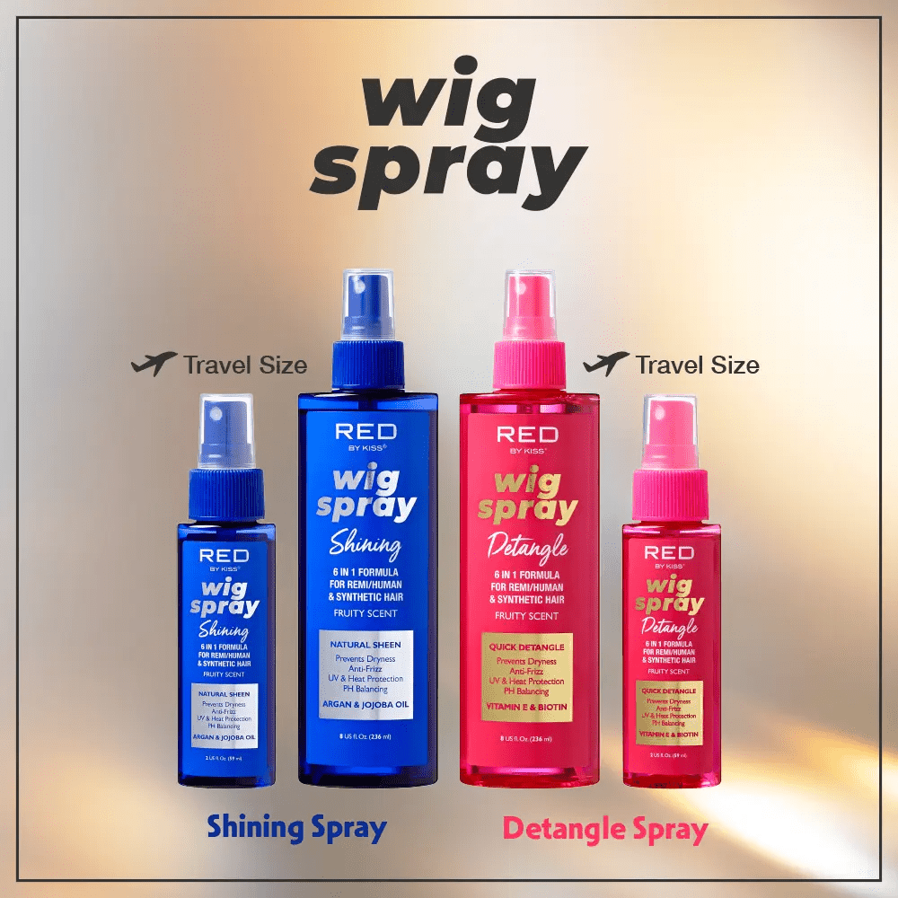 Red by Kiss Remy Human Hair & Synthetic Wig Spray - Beauty Exchange Beauty Supply