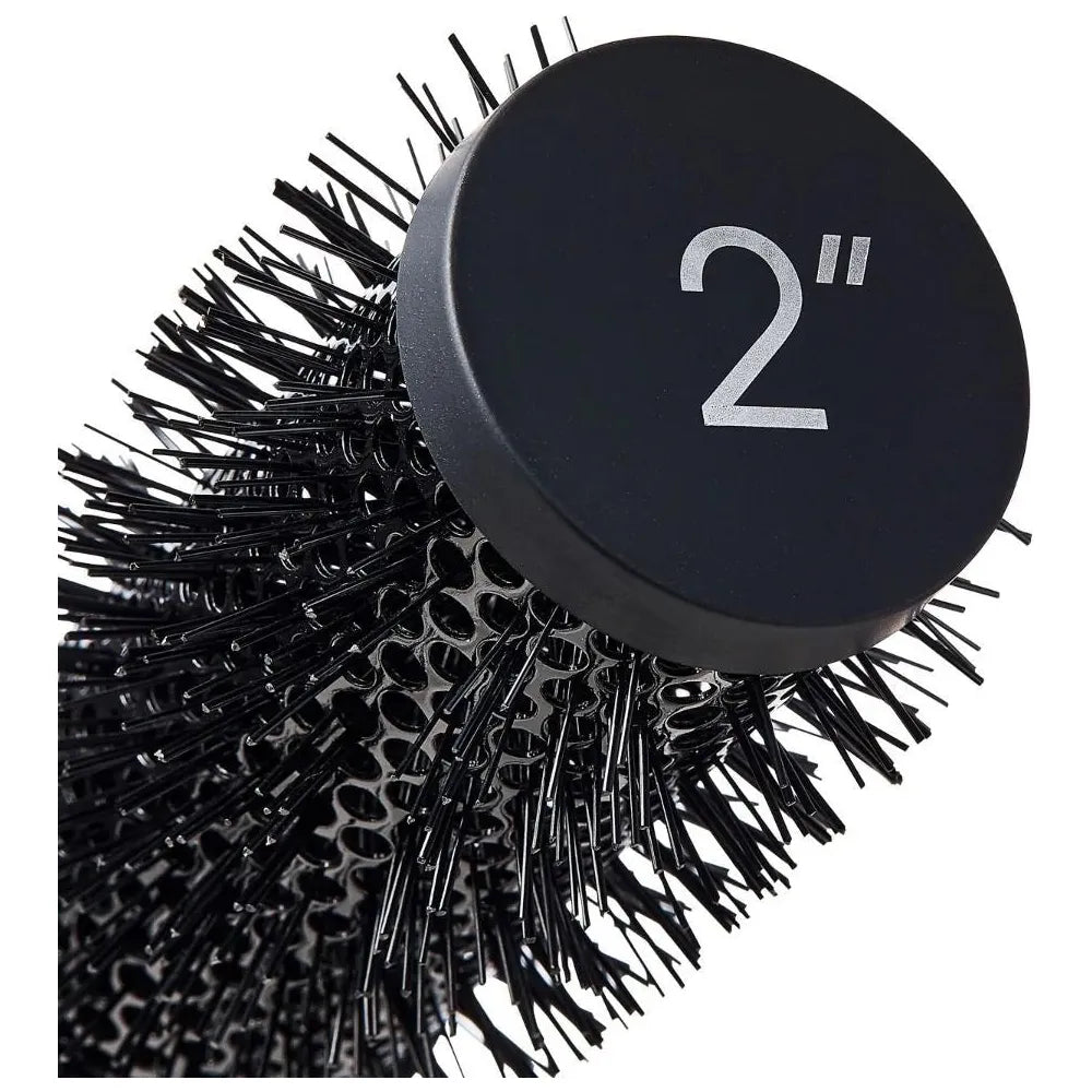 Red by Kiss Rose Heat Resistant Bristle Brush 2" HH13 – Smooth, Volumize & Straighten with Heat | Size: 2 - Inch Barrel - Beauty Exchange Beauty Supply