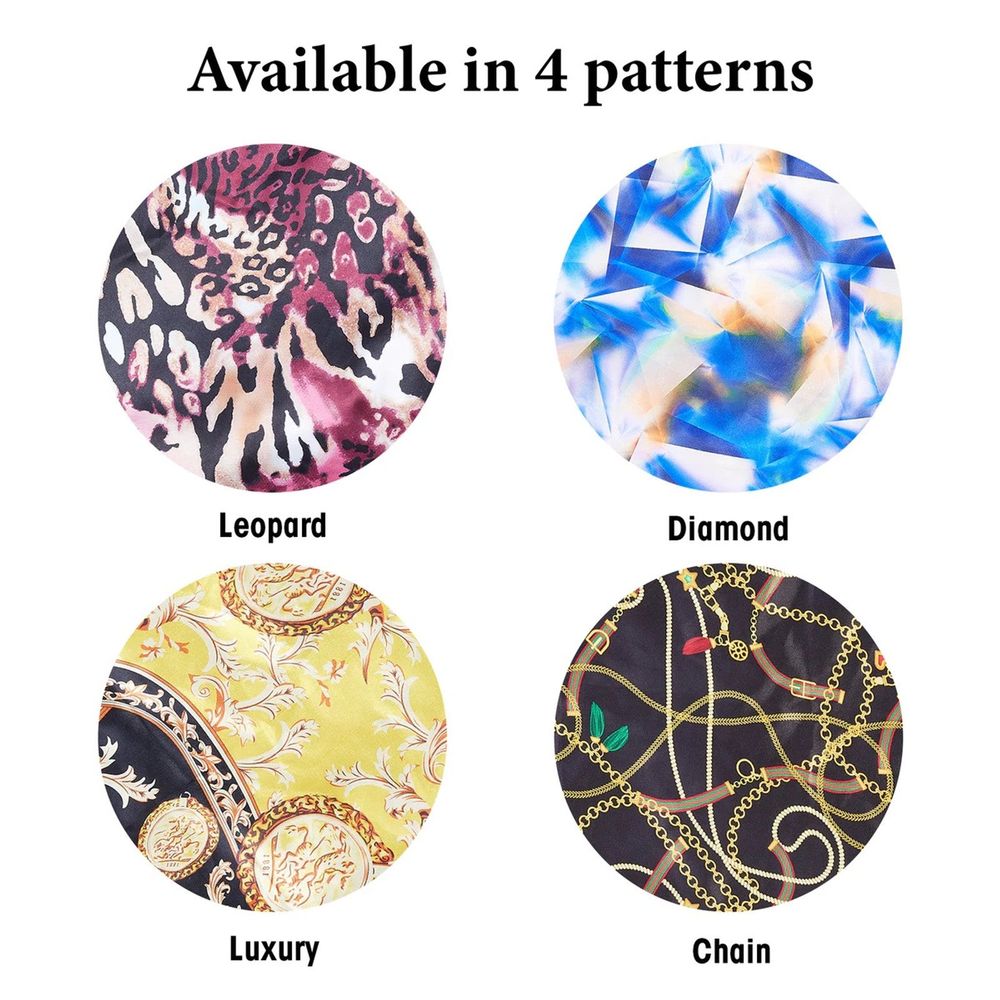 Red by Kiss Royal Lux x Keyshia Cole Reversible Bonnet – Two - Sided Satin Glam, Edge - Friendly Comfort (One Size) - Beauty Exchange Beauty Supply