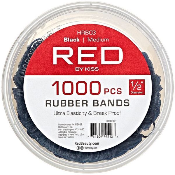 Red by Kiss Rubber Bands - Beauty Exchange Beauty Supply