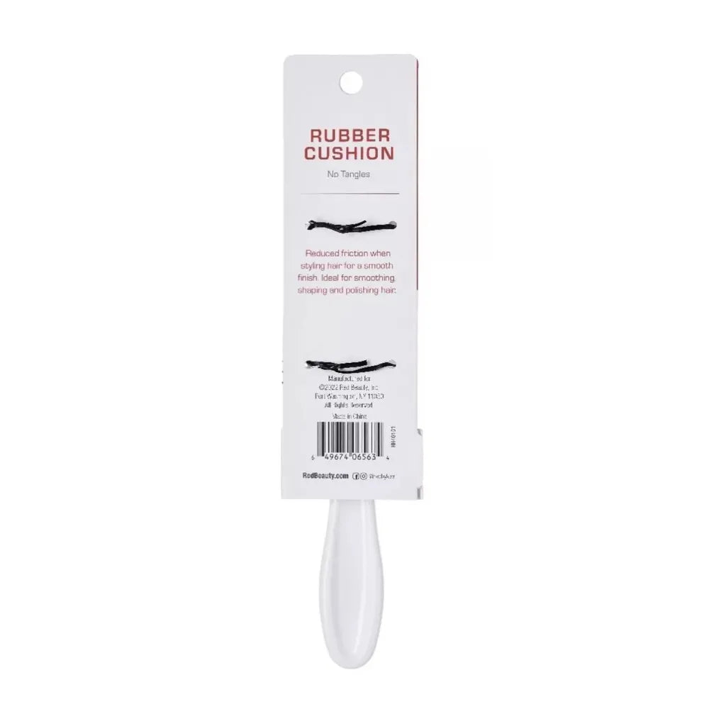 Red by Kiss Rubber Cushion Brush HH40 – Firm Grip, Smoother Styling & Scalp Comfort | Size: Full Rubber Base - Beauty Exchange Beauty Supply
