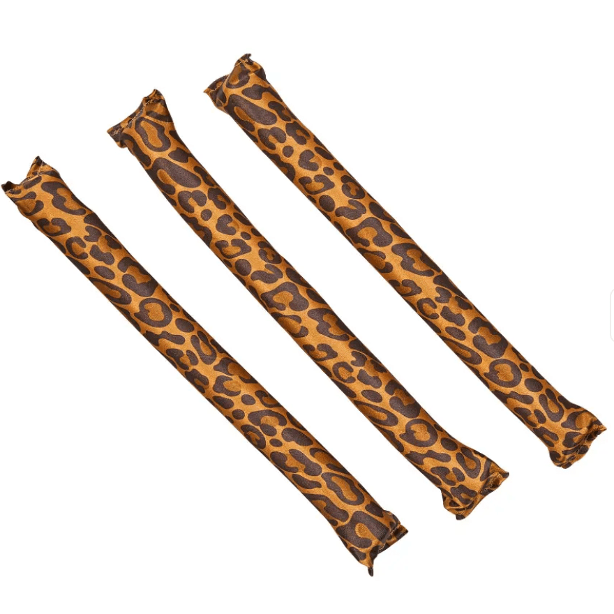 Red by Kiss Satin Flexi Rods – Animal Print - Beauty Exchange Beauty Supply
