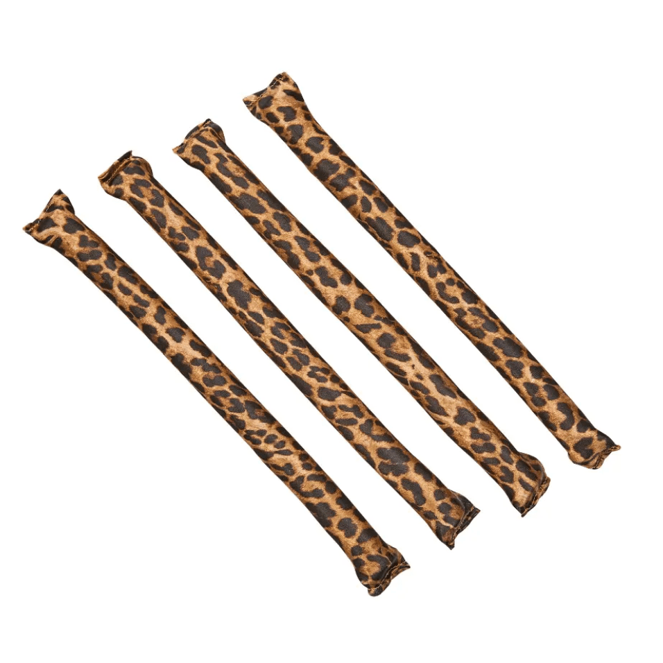 Red by Kiss Satin Flexi Rods – Animal Print - Beauty Exchange Beauty Supply