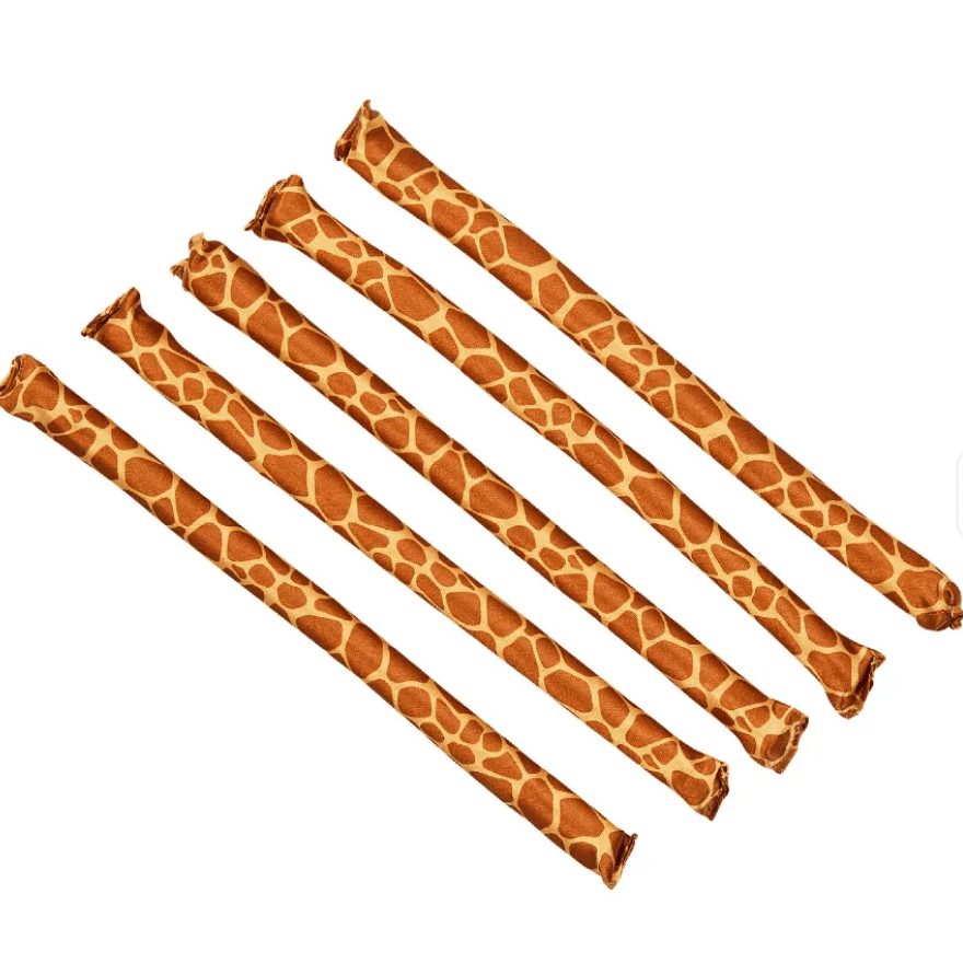 Red by Kiss Satin Flexi Rods – Animal Print - Beauty Exchange Beauty Supply