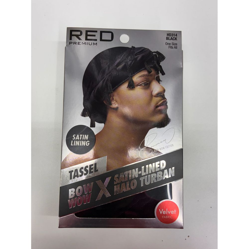 Red by Kiss Satin - Lined Halo Turban - 3 Colors - Beauty Exchange Beauty Supply