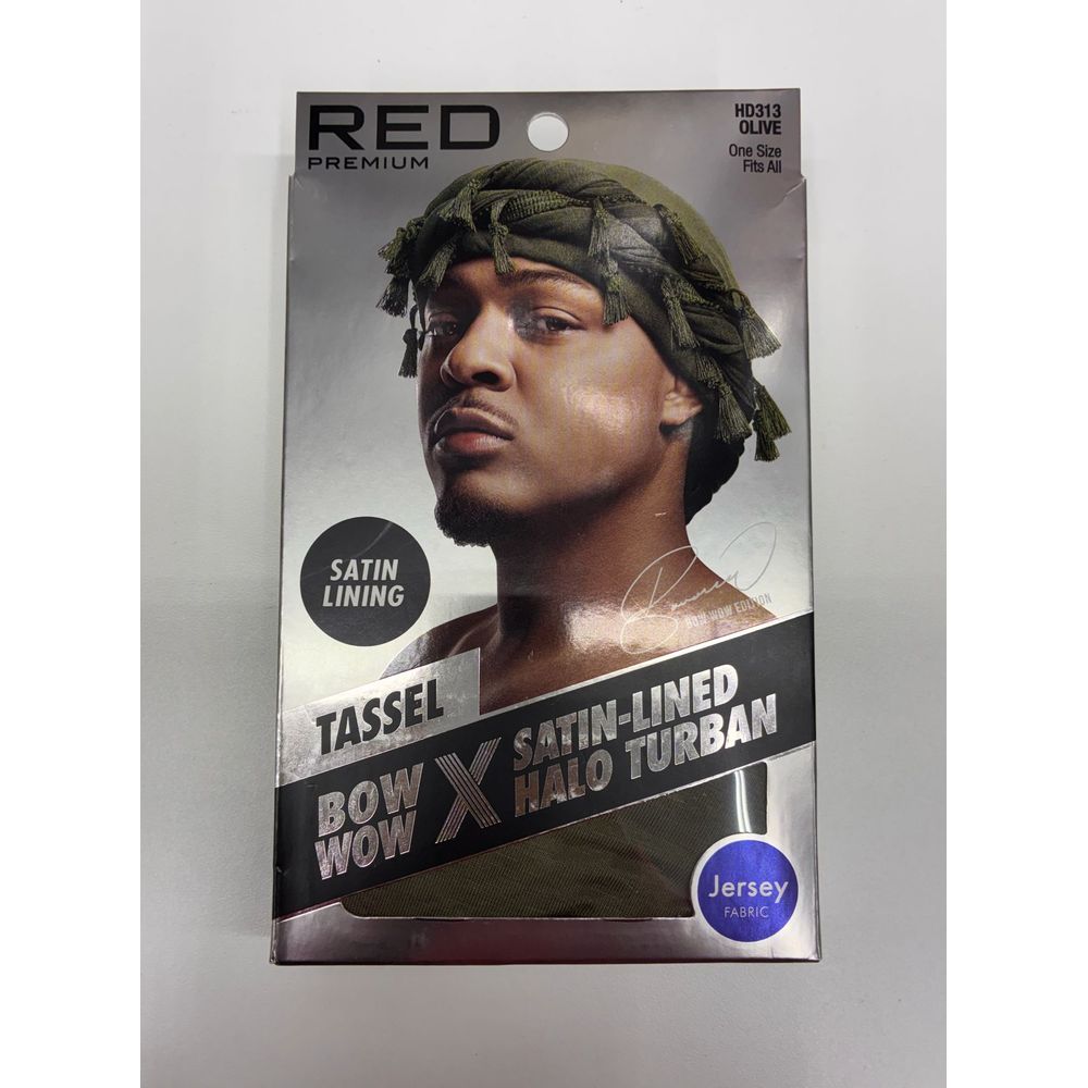 Red by Kiss Satin - Lined Halo Turban - 3 Colors - Beauty Exchange Beauty Supply