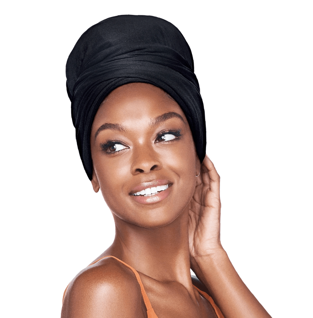 Red by Kiss Satin - Lined Infinity Turban - Open Top - Beauty Exchange Beauty Supply