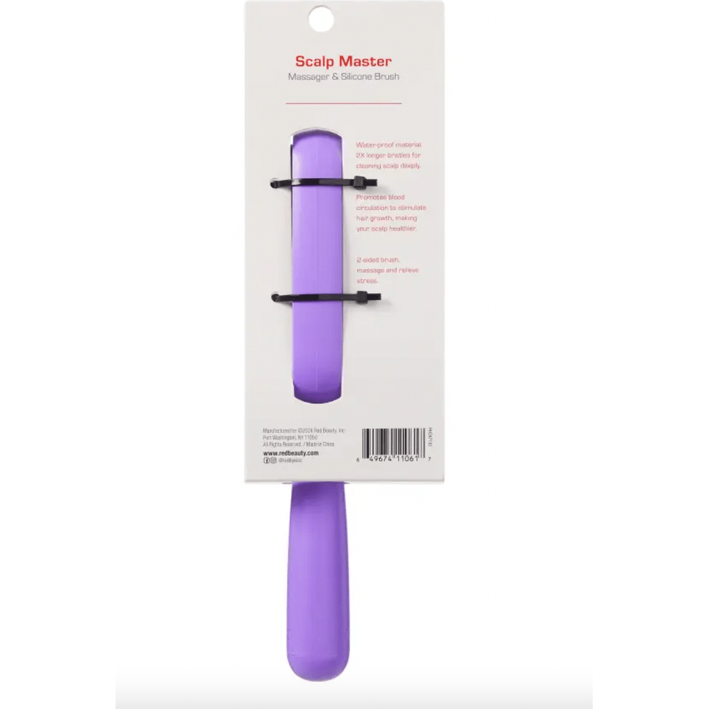 Red by Kiss Scalp Master HH247 โ Professional Scalp Massager & Stimulator for Healthy Hair Growth & Relaxation - Beauty Exchange Beauty Supply