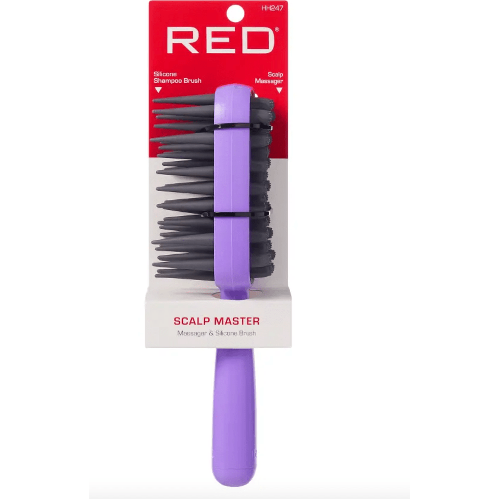 Red by Kiss Scalp Master HH247 โ Professional Scalp Massager & Stimulator for Healthy Hair Growth & Relaxation - Beauty Exchange Beauty Supply