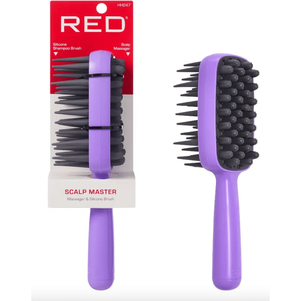 Red by Kiss Scalp Master HH247 โ Professional Scalp Massager & Stimulator for Healthy Hair Growth & Relaxation - Beauty Exchange Beauty Supply