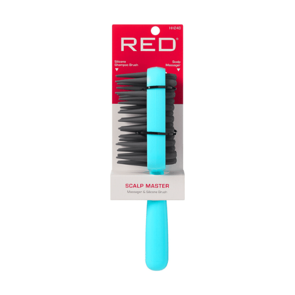 Red by Kiss Scalp Master HH248 – Professional Scalp Massager for Hair Growth & Relaxation (Soft, Ergonomic Design) - Beauty Exchange Beauty Supply