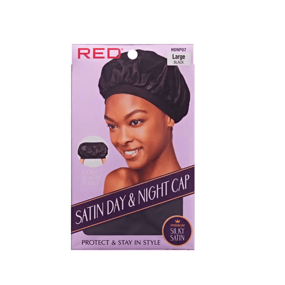 Red by Kiss Silky Satin Day & Night Cap – Super Jumbo - Beauty Exchange Beauty Supply