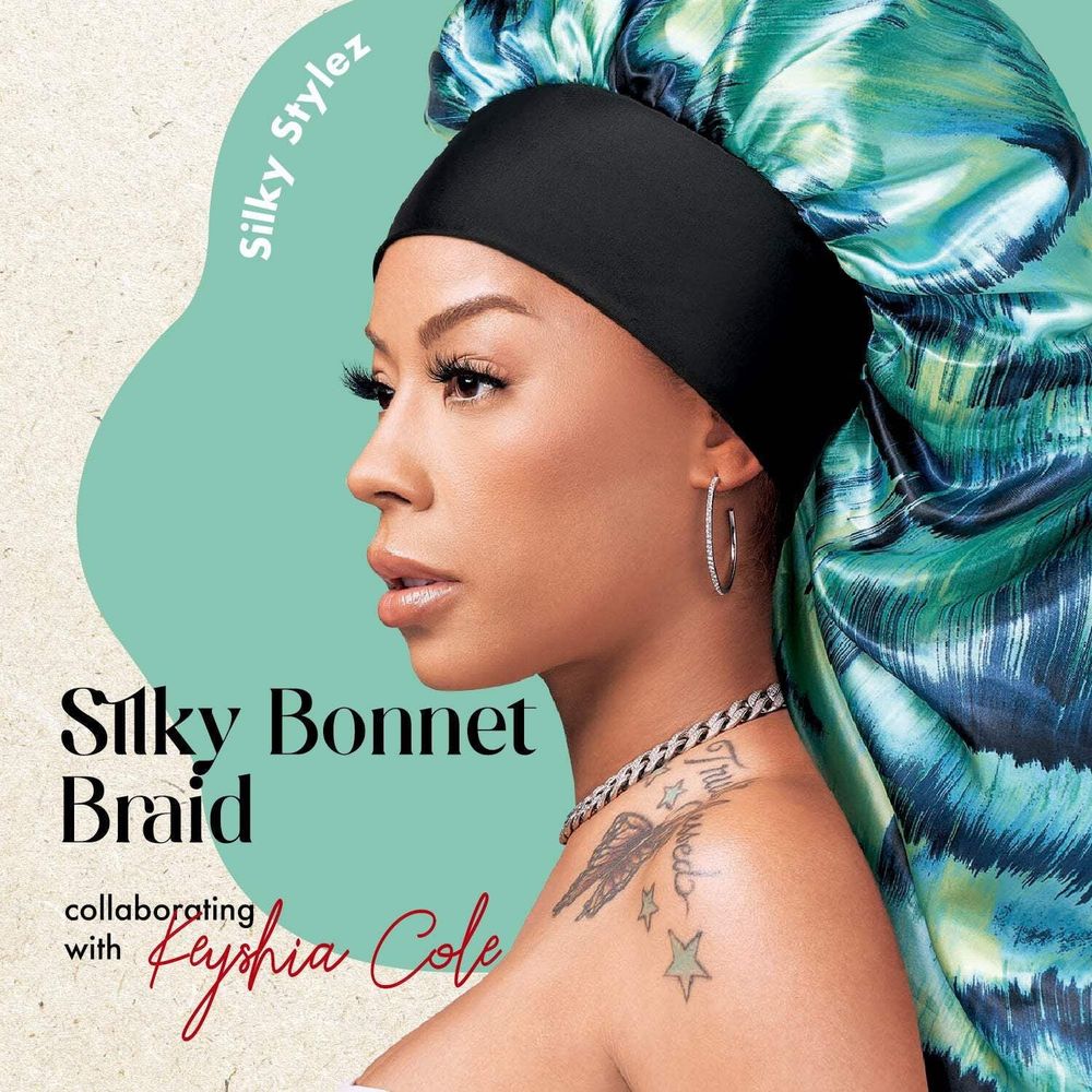 Red by Kiss Silky Stylez Wide Edge Silky Bonnet – Stylish Prints, Edge - Friendly, All - Night Hold - Beauty Exchange Beauty Supply