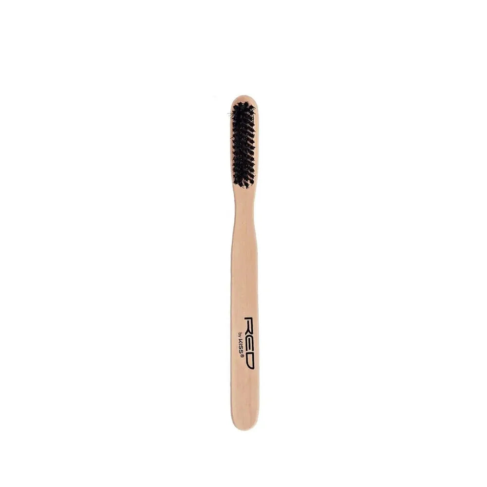 Red by Kiss Small Edge Brush – Compact Precision for Baby Hairs & Flyaways - Beauty Exchange Beauty Supply
