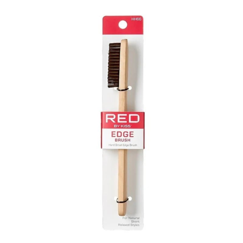 Red by Kiss Small Edge Brush – Compact Precision for Baby Hairs & Flyaways - Beauty Exchange Beauty Supply