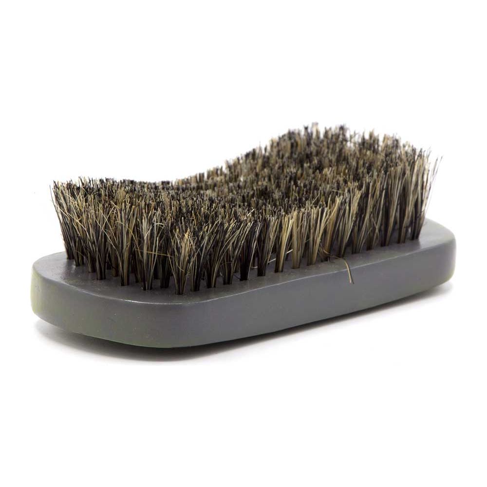 Red by Kiss Soft Curved Palm Boar Brush BOR14 – Gentle Wave & Edge Control with Natural Shine (Soft, Palm - Sized) - Beauty Exchange Beauty Supply