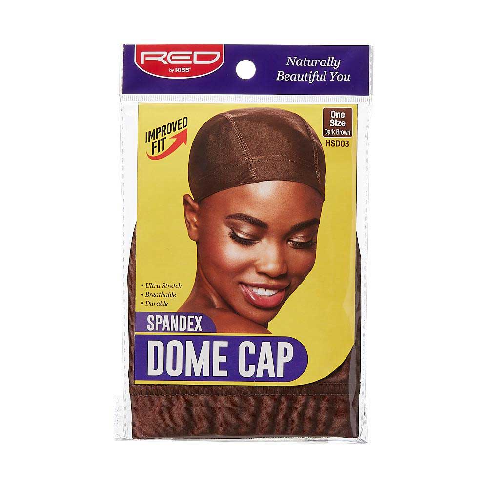 Red by Kiss Spandex Dome Cap | Stretch Fit for Wig Making & Protective Styles | 5 Color Variants - Beauty Exchange Beauty Supply